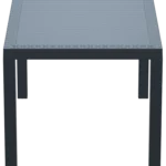 Orlando Rectangular Dining Table Anthracite 1