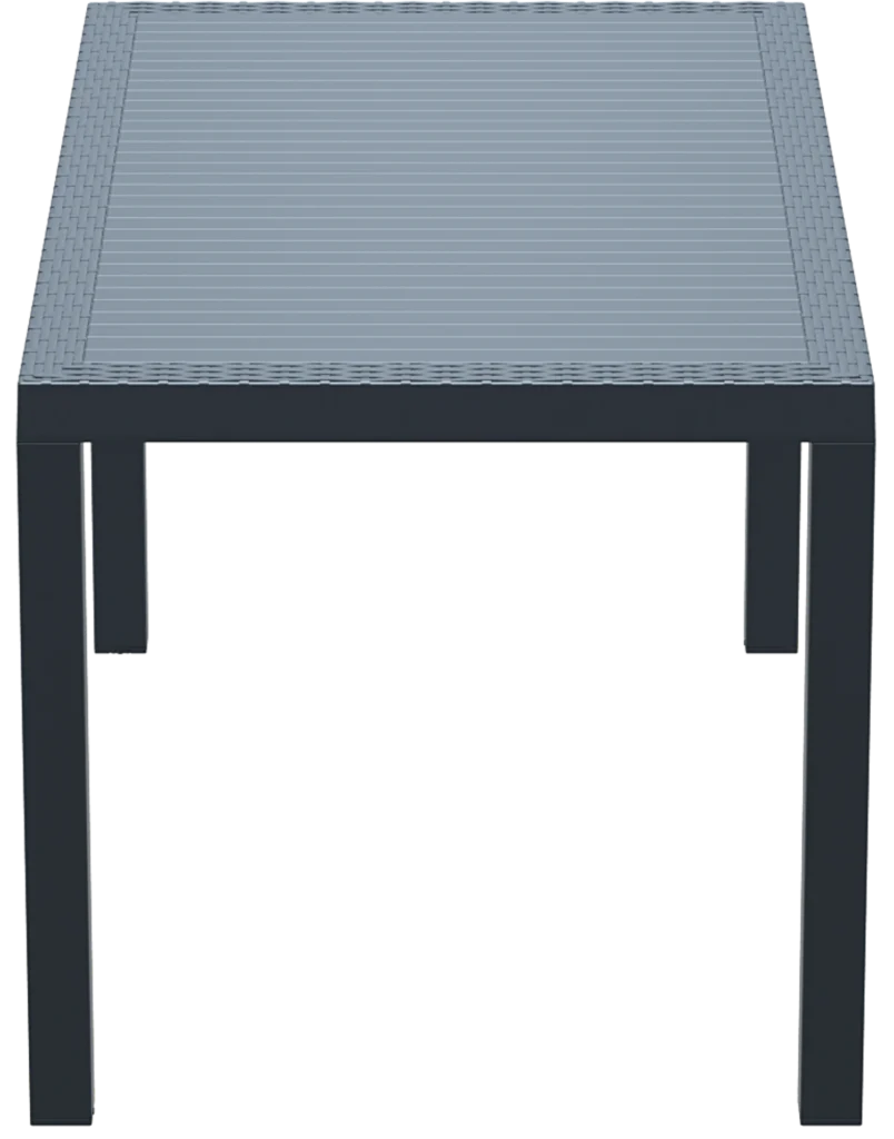 Orlando Rectangular Dining Table Anthracite 1