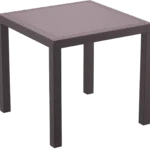 Orlando Square Dining Table Chocolate 1