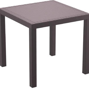 Orlando Square Dining Table Chocolate 1
