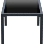 Tahiti Rectangluar Dining Table Anthracite 1