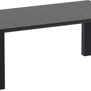 Vegas Rectngle Extendable Dining Table Black 1